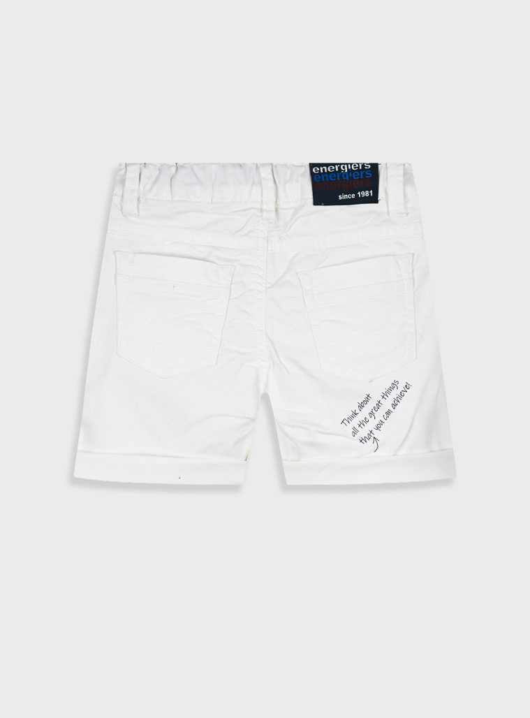 Bermuda for boys | WHITE