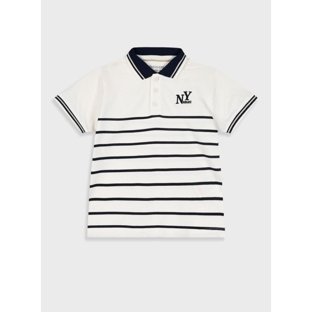 Striped polo for boys | STRIPPED PRINT