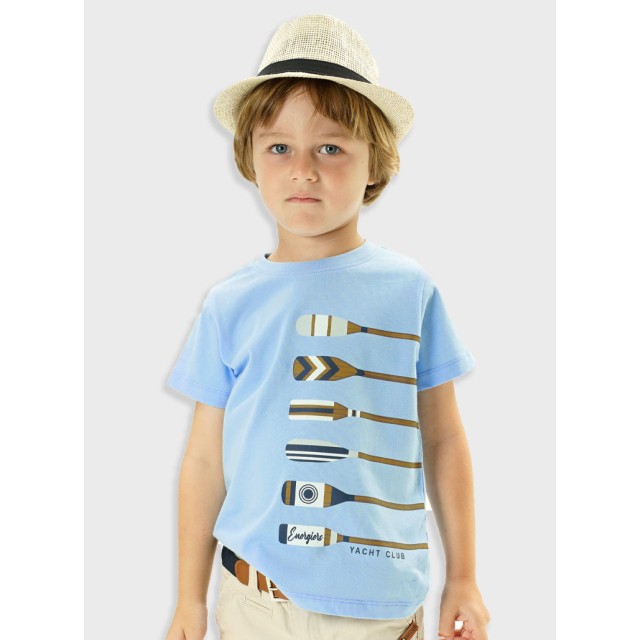 T-shirt with print for boys | LIGHT BLUE