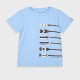 T-shirt with print for boys | LIGHT BLUE