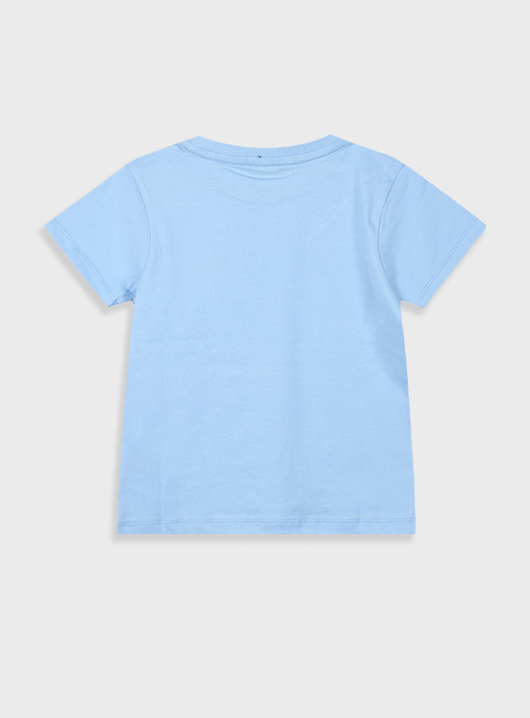 T-shirt with print for boys | LIGHT BLUE