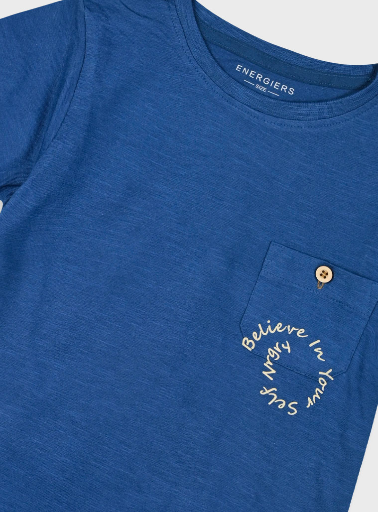 Μπλούζα με τσέπη για αγόρι | ΙΝΤΙΓΚΟ