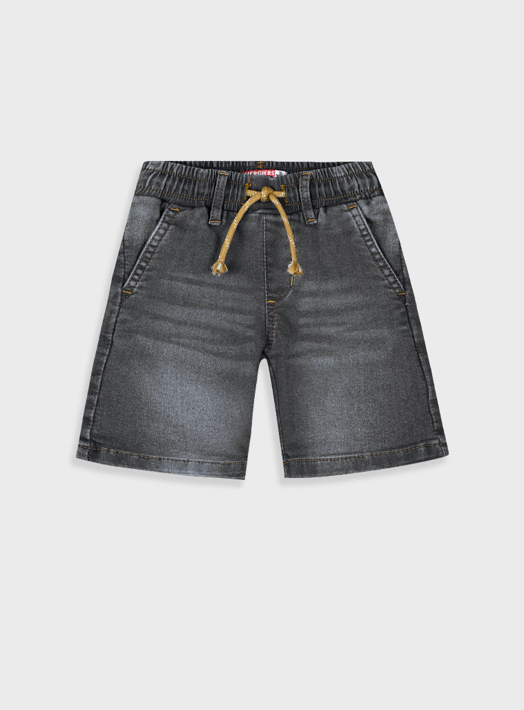 Bermuda for boys | BLACK DENIM