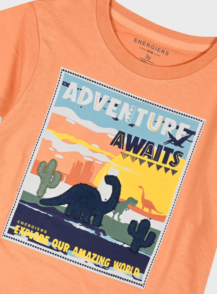 Μπλούζα με τύπωμα για αγόρι | ΒΕΡΥΚΟΚΚΙ