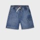 Cargo bermuda for boys | BLUE DENIM