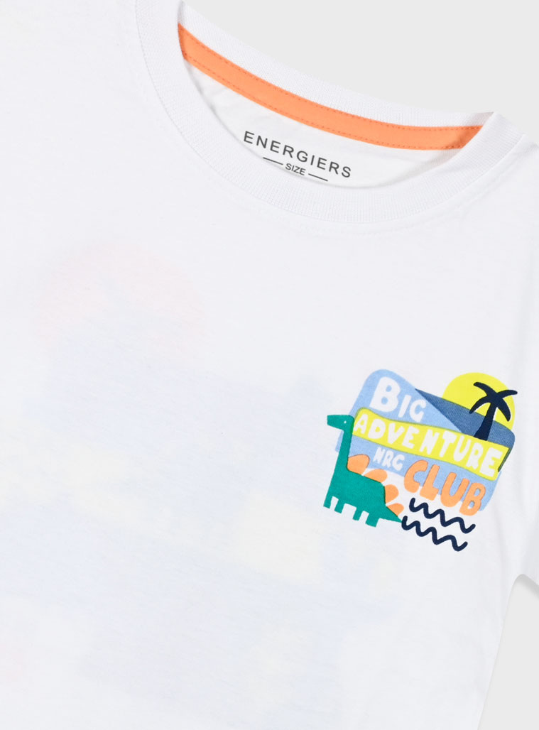 Μπλούζα με τύπωμα για αγόρι | ΛΕΥΚΟ