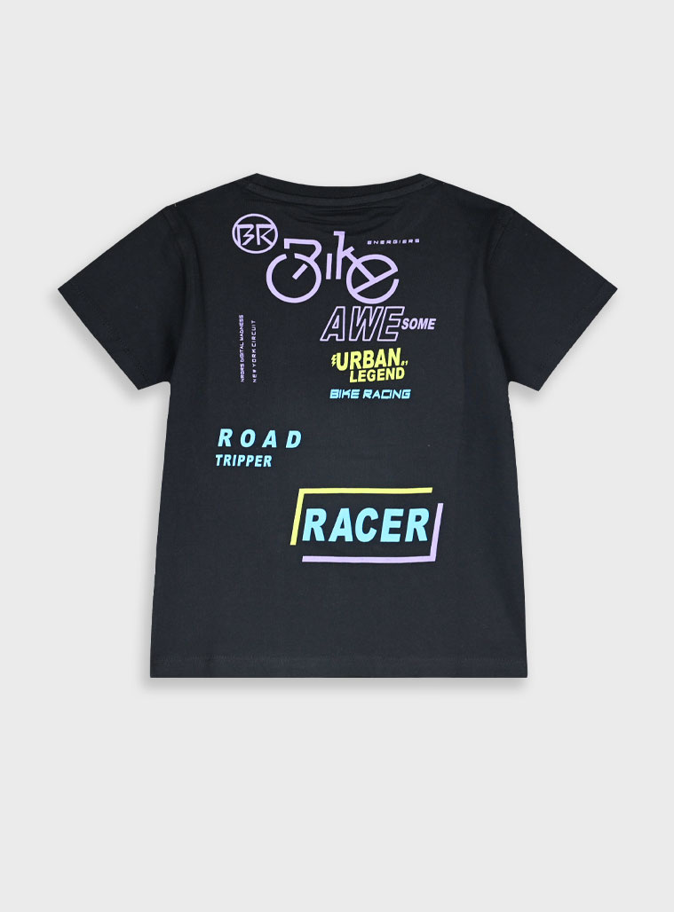 Μπλούζα με τύπωμα για αγόρι | ΜΑΥΡΟ Μπλούζα με τύπωμα για αγόρι | ΜΑΥΡΟ