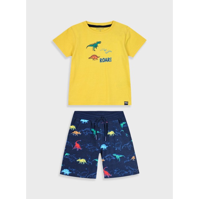 Set with print for boys | NAVY