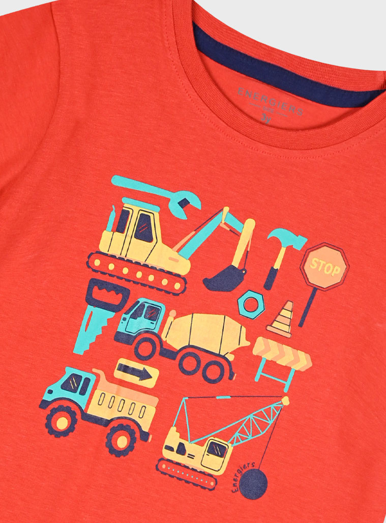 Σετ με τύπωμα για αγόρι | ΜΠΛΕ