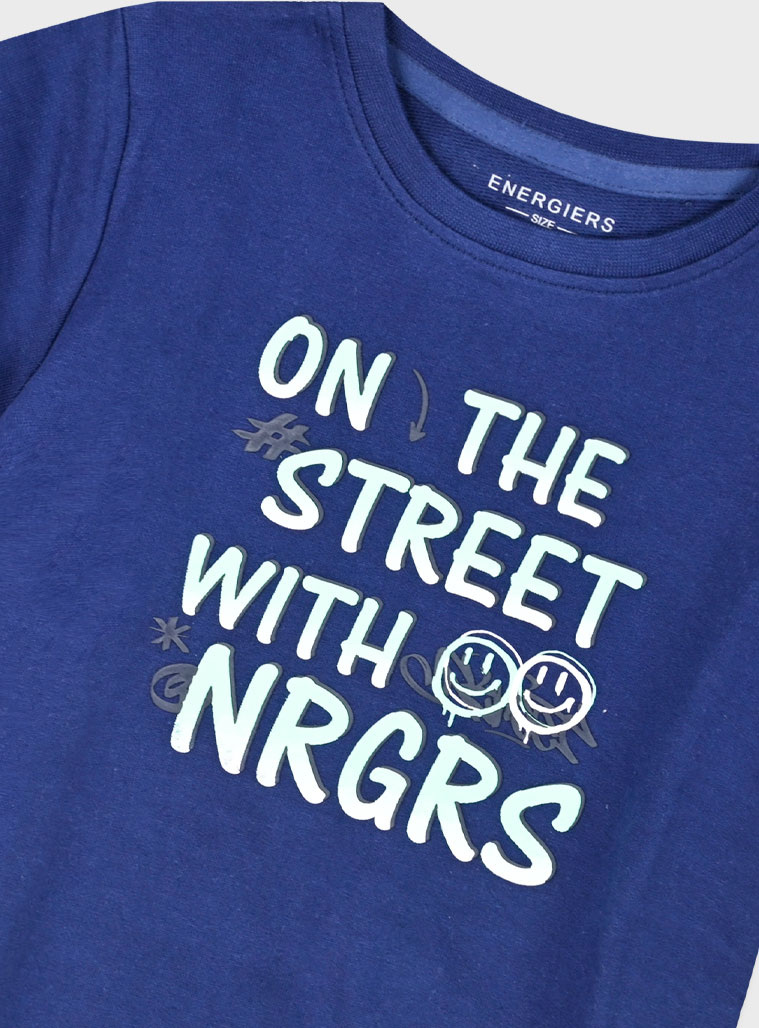 Set with print for boys | ICE GREEN