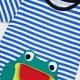 Set with striped t-shirt for boys | NAVY