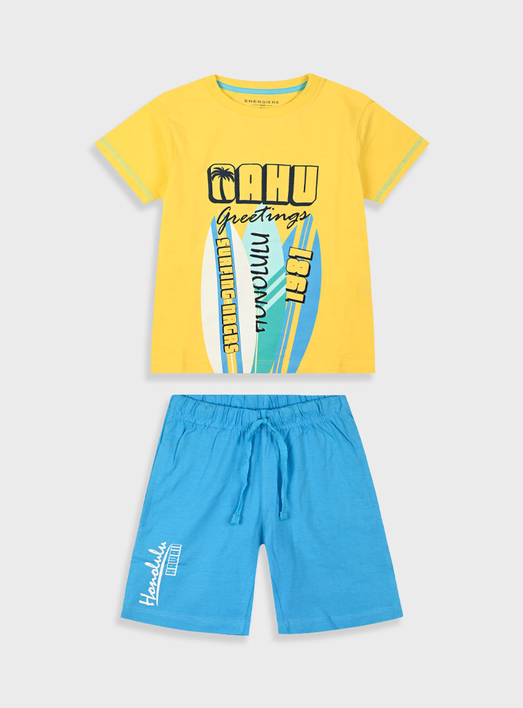 Σετ με τύπωμα για αγόρι | ΤΥΡΚΟΥΑΖ