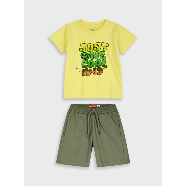 Set with print | Kaki