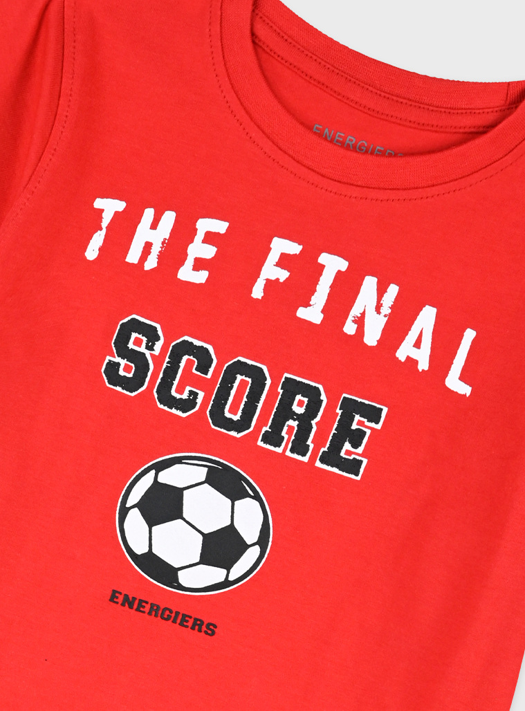 Set with print | Rosso