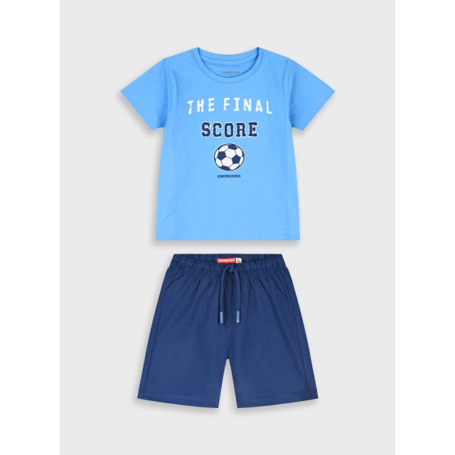 Set with print | Azzurro cielo