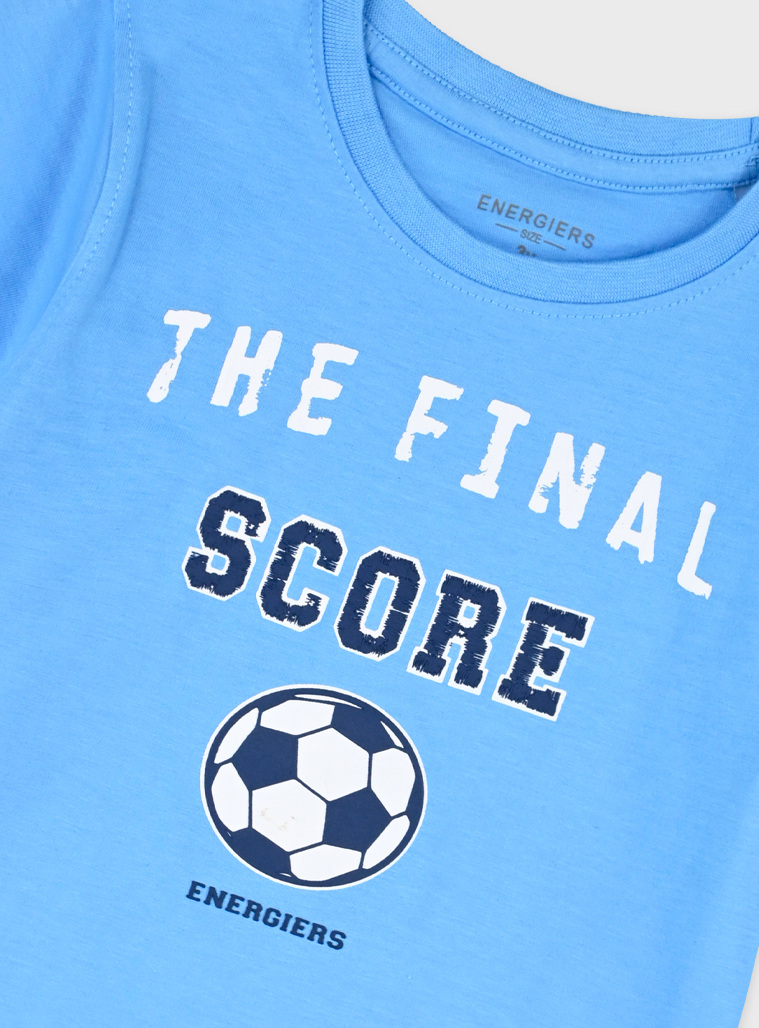 Set with print | Azzurro cielo