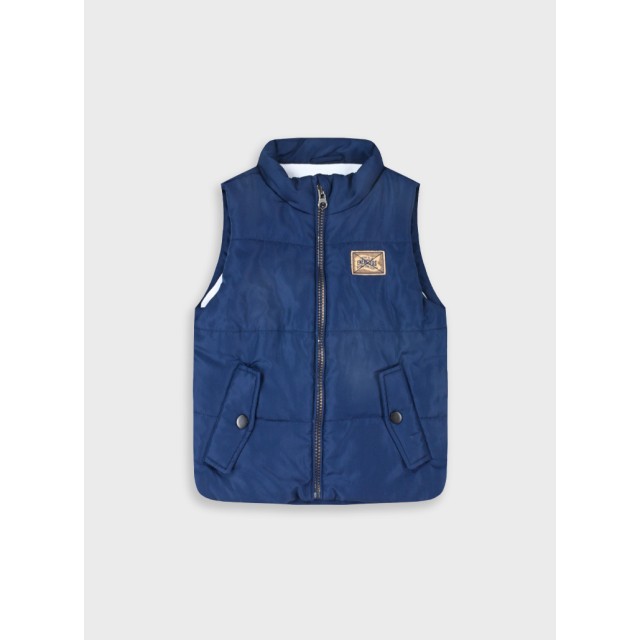 Vest jacket | Blu navy