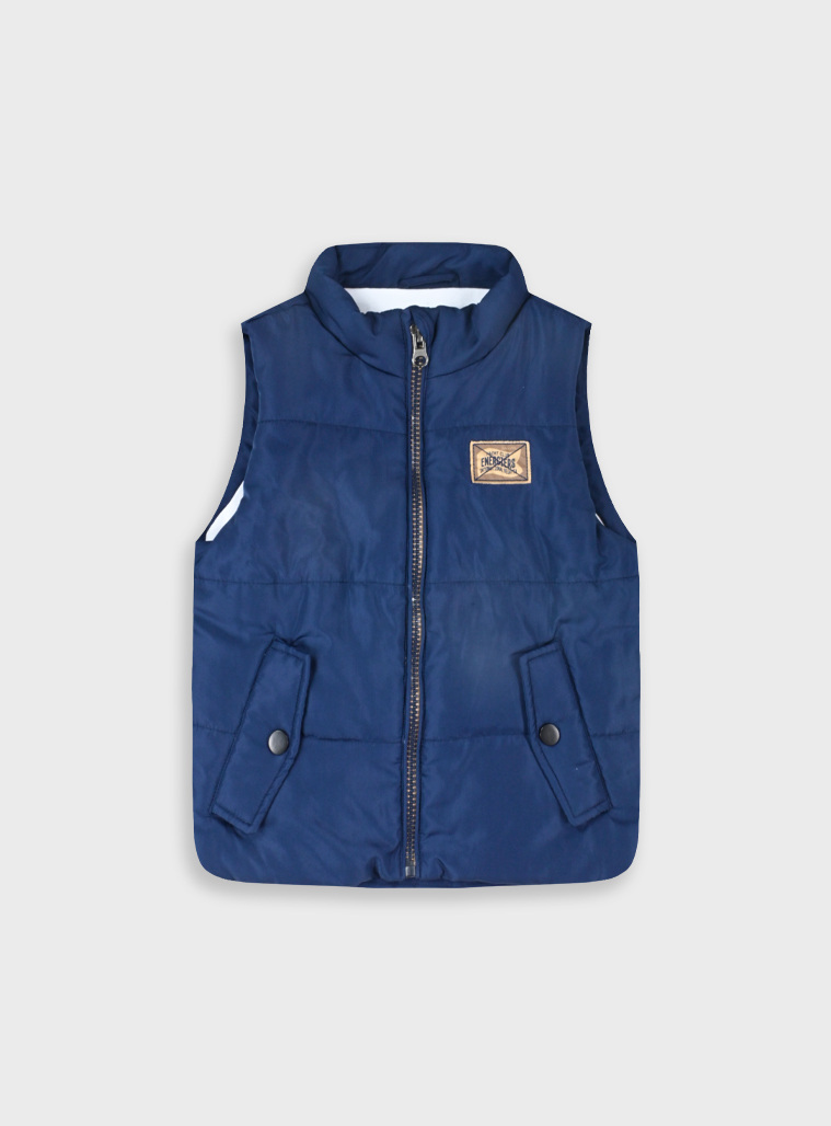 Vest jacket | Blu navy
