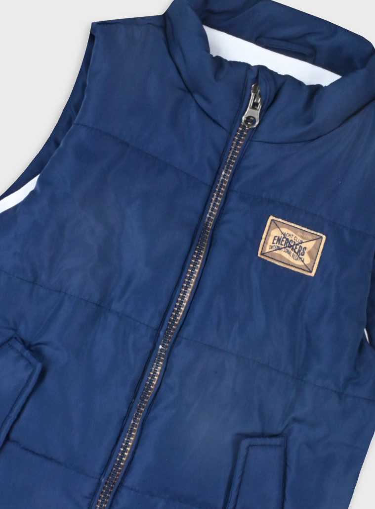 Vest jacket | Blu navy