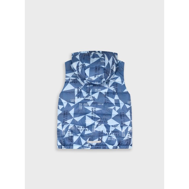 Vest jacket | ALL OVER PRINT