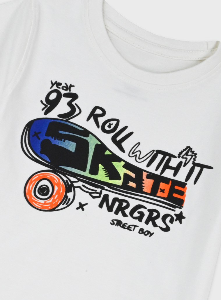 Set with print | Blu navy