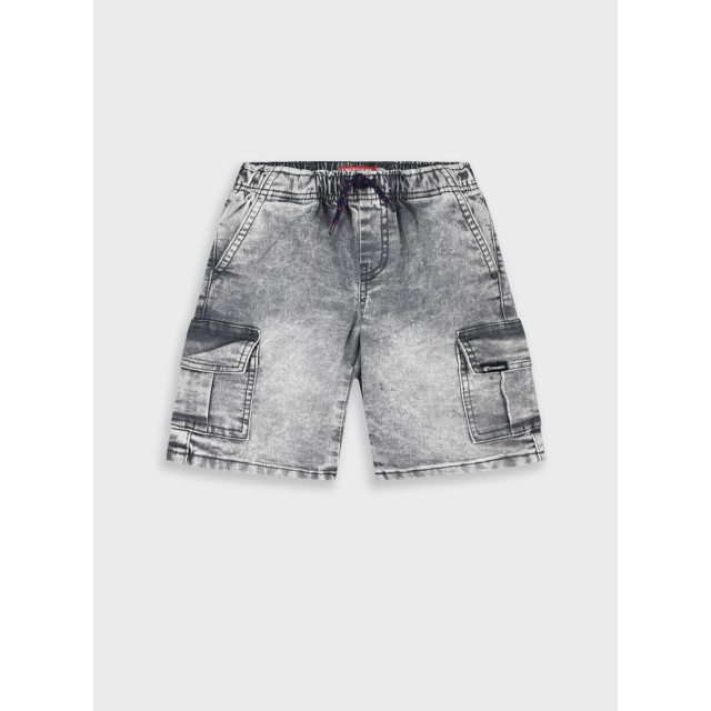 Jean shorts | Denim grigio
