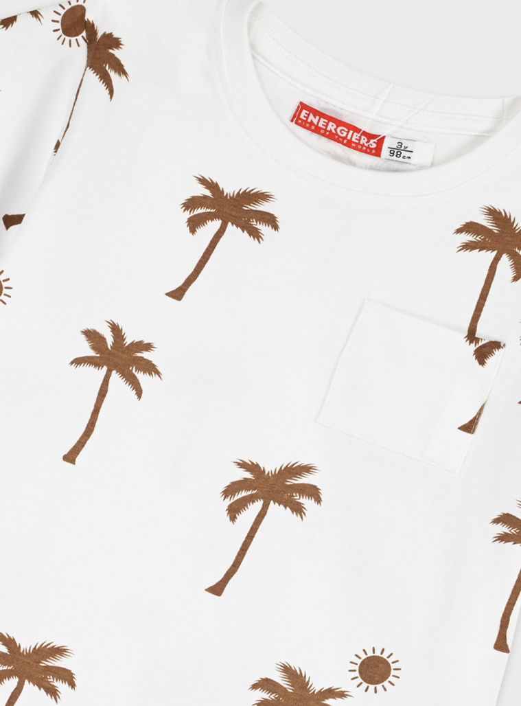 Set with print | CHOCOLATE