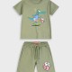 Set with print | KHAKI