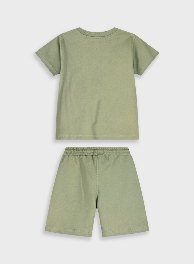 Set with print | KHAKI