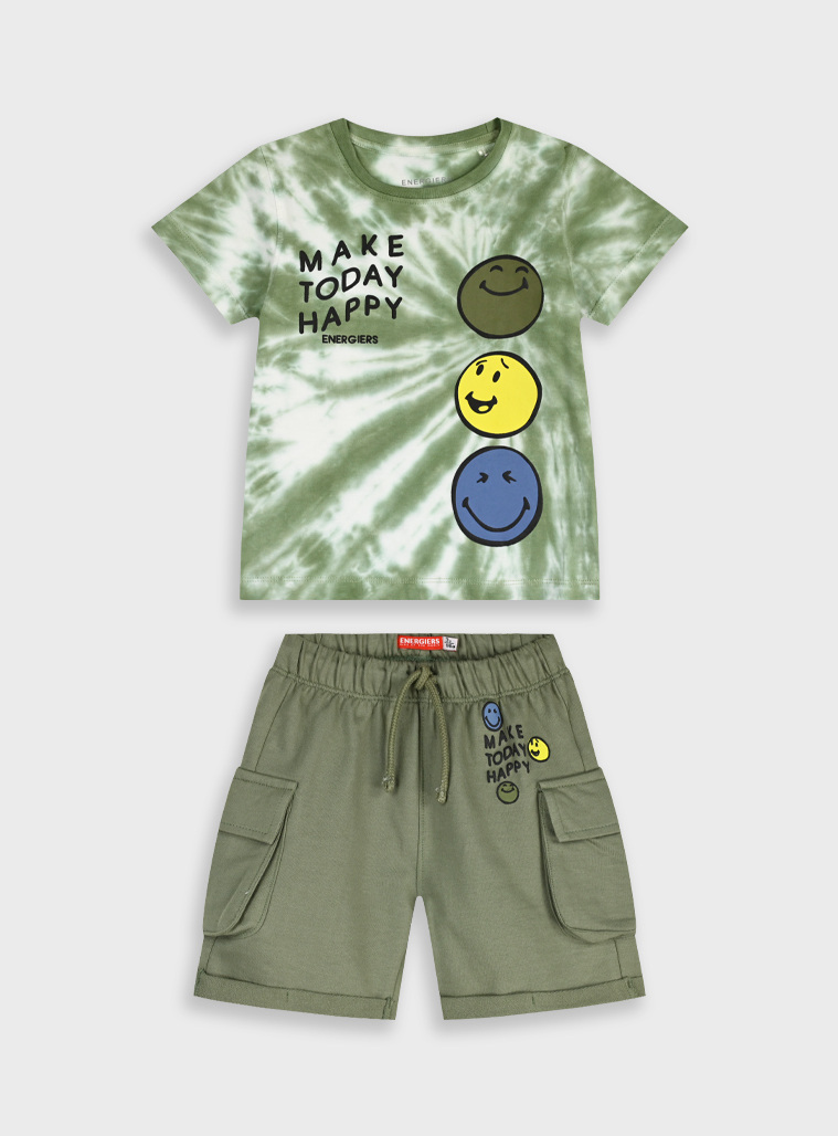 Set with print | Kaki