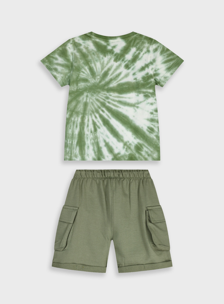 Set with print | Kaki