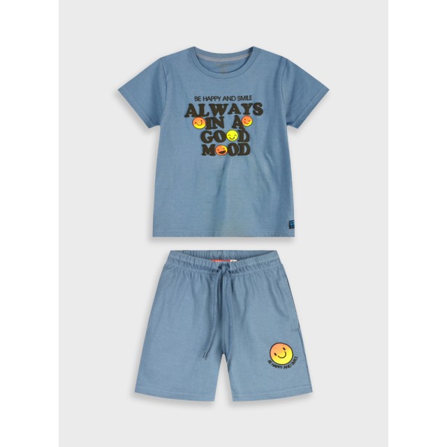 Set with print | Blu reale