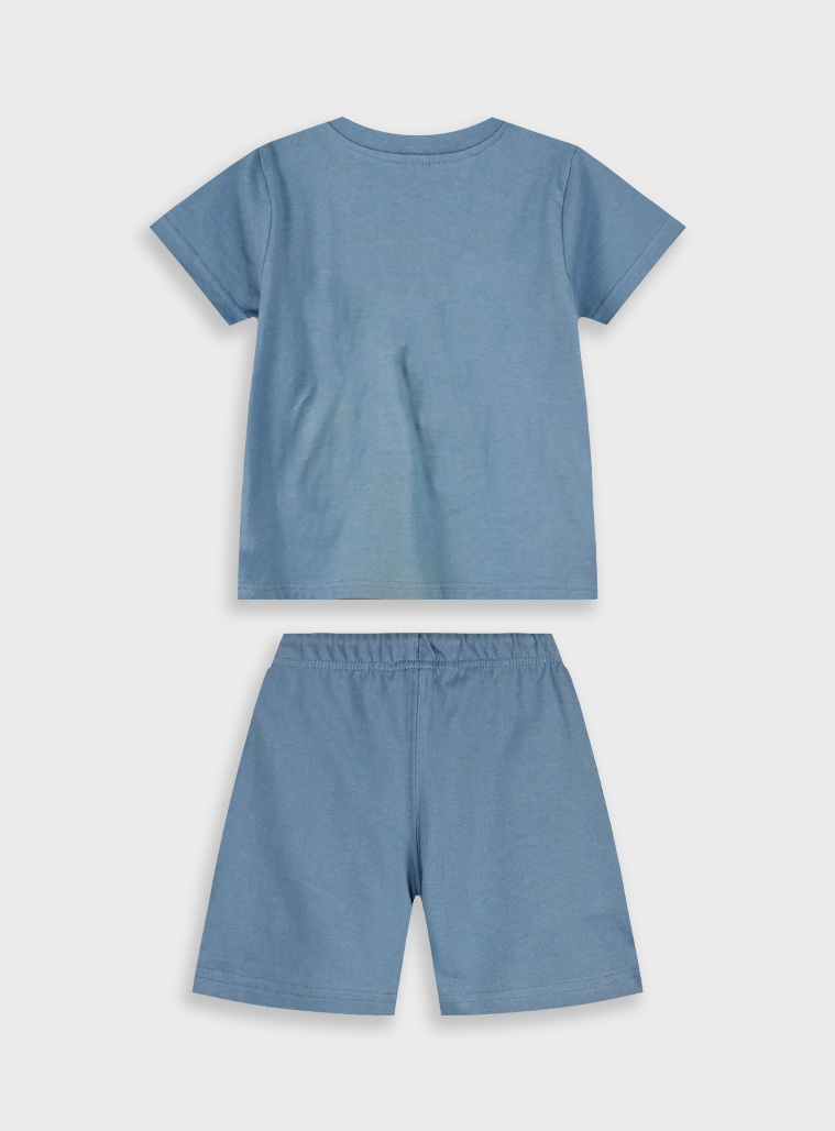 Set with print | Blu reale