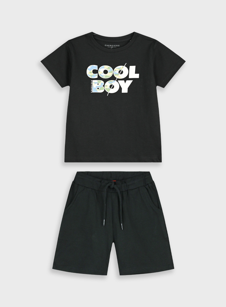 Σετ με τύπωμα | ΜΑΥΡΟ