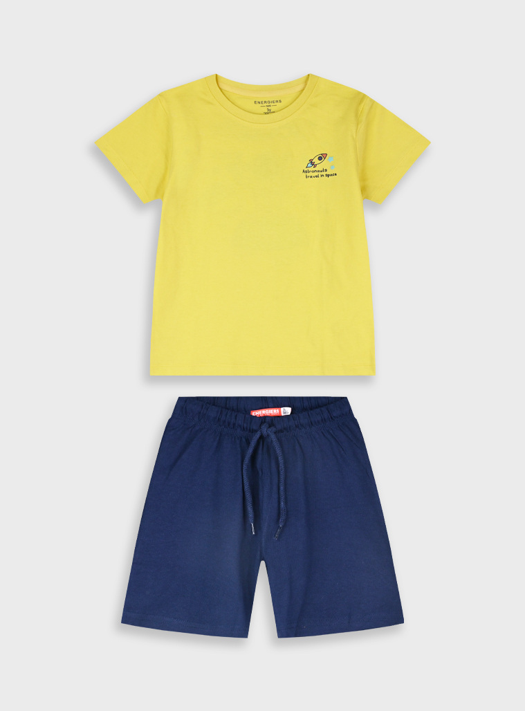 Set with print | NAVY