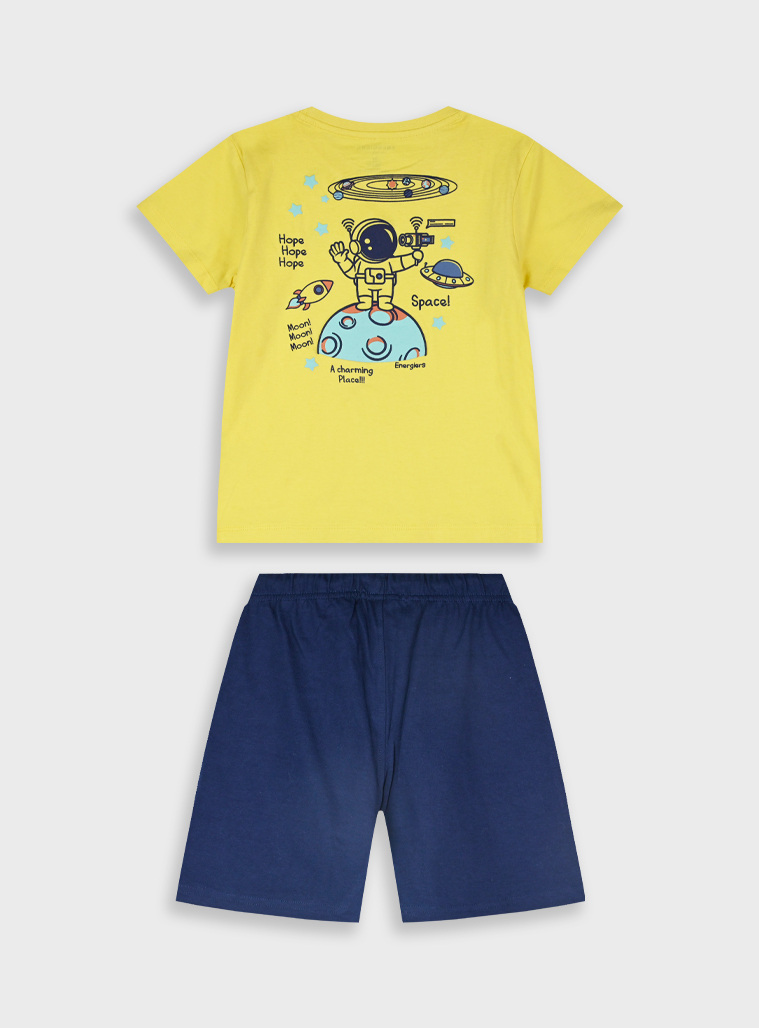 Set with print | NAVY