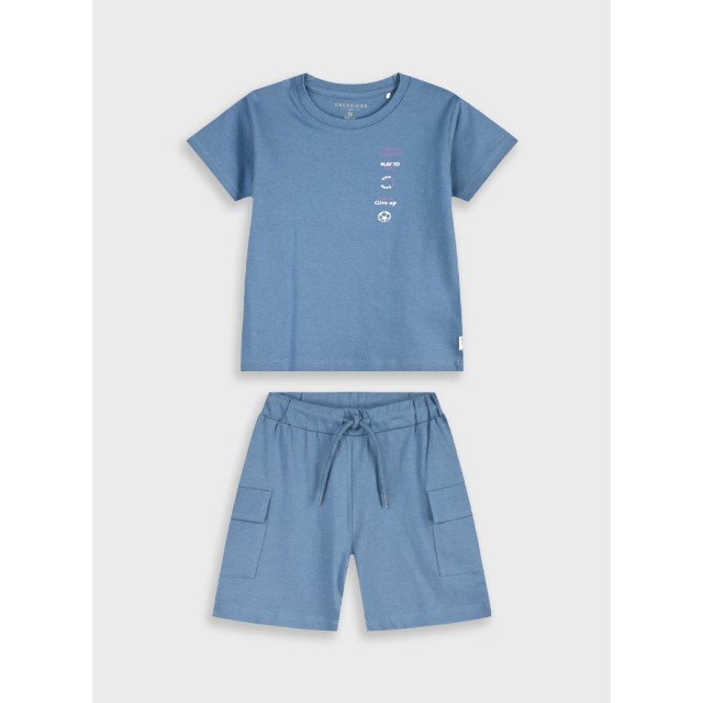 Set with print | Blu reale