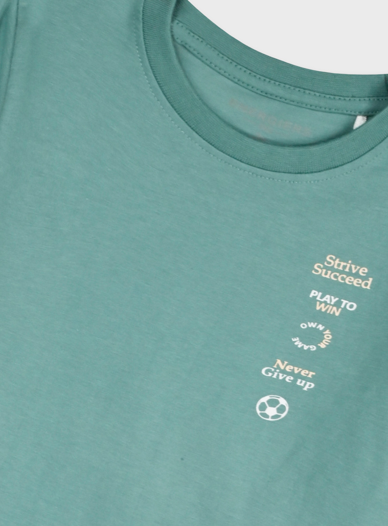 Set with print | DESERT GREEN