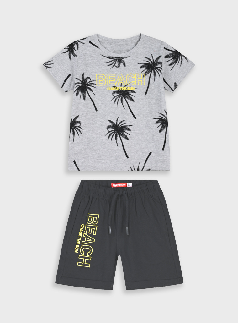 Set with print | Nero