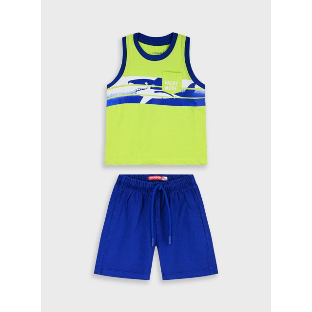 Set with print | Blu