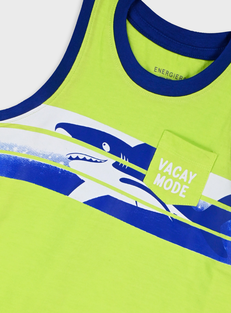 Set with print | Blu