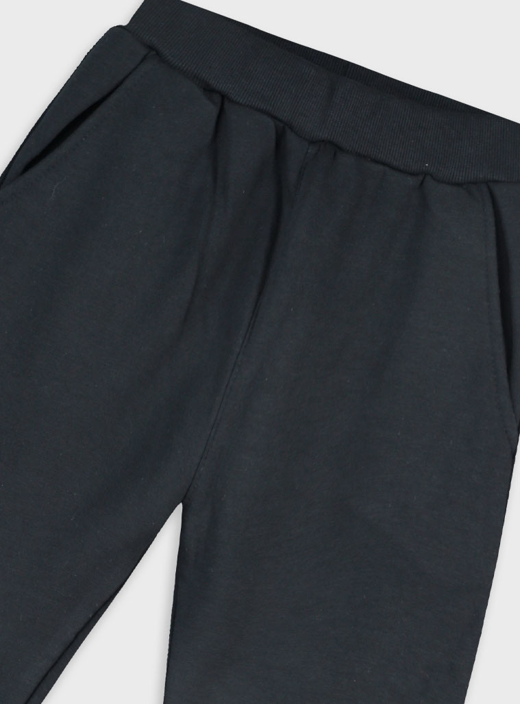 Energiers Basic Line παντελόνι φούτερ για αγόρι | ΜΑΥΡΟ Energiers Basic Line παντελόνι φούτερ για αγόρι | ΜΑΥΡΟ