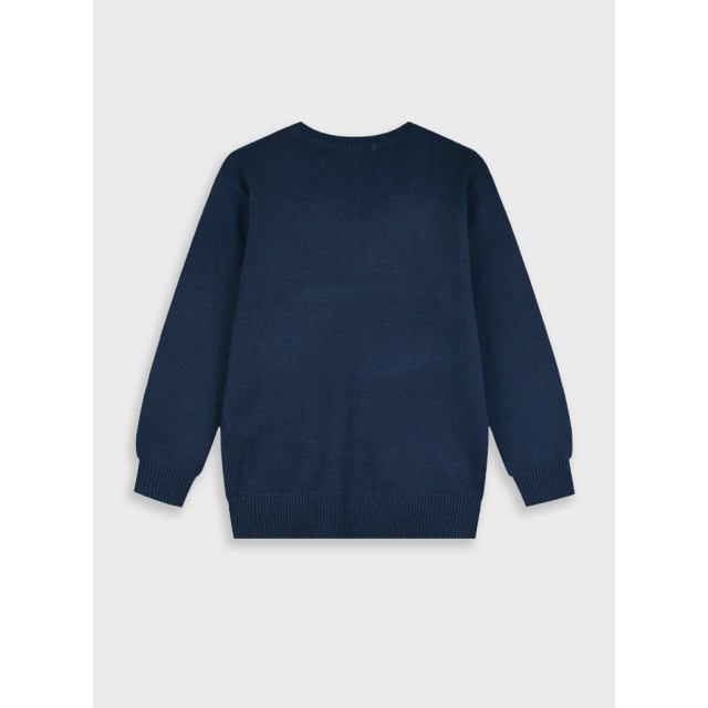 Knit sweater | NAVY
