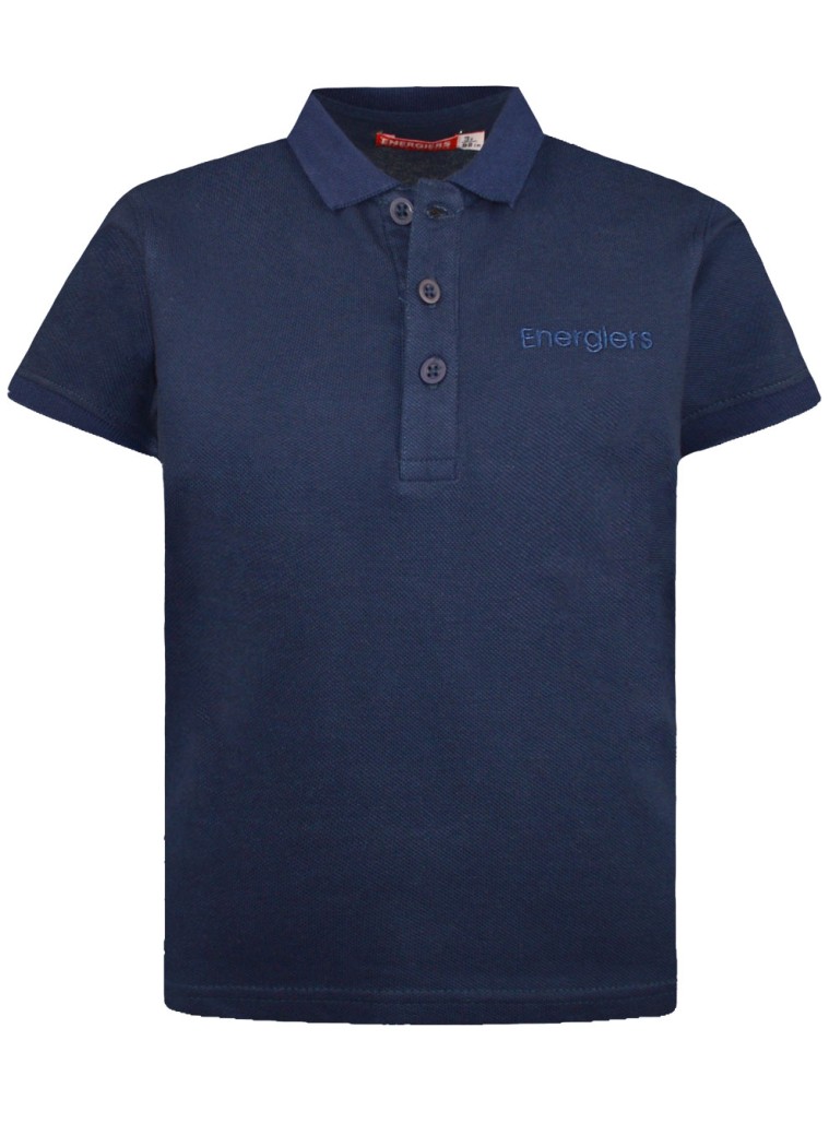Basic Line polo for boys | Blu navy