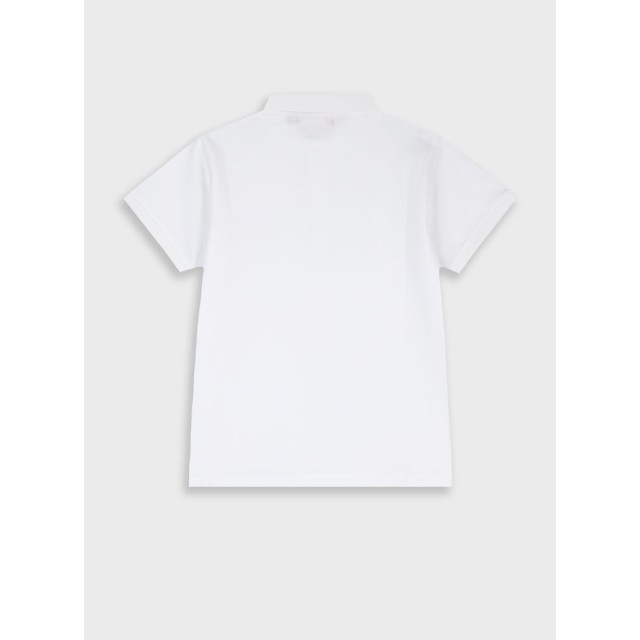 Basic Line polo for boys | WHITE