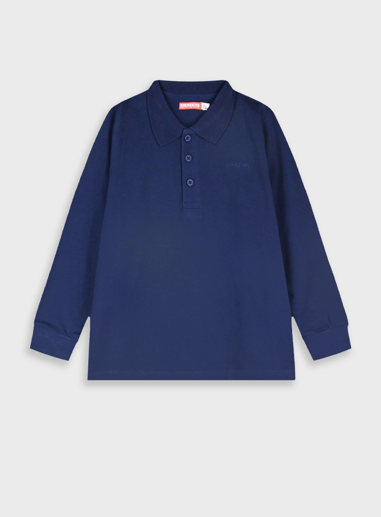 Energiers Basic Line μακρυμάνικο πόλο για αγόρι | ΜΑΡΕΝ