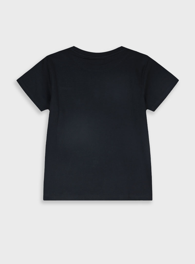 Basic Line t-shirt for boys | BLACK