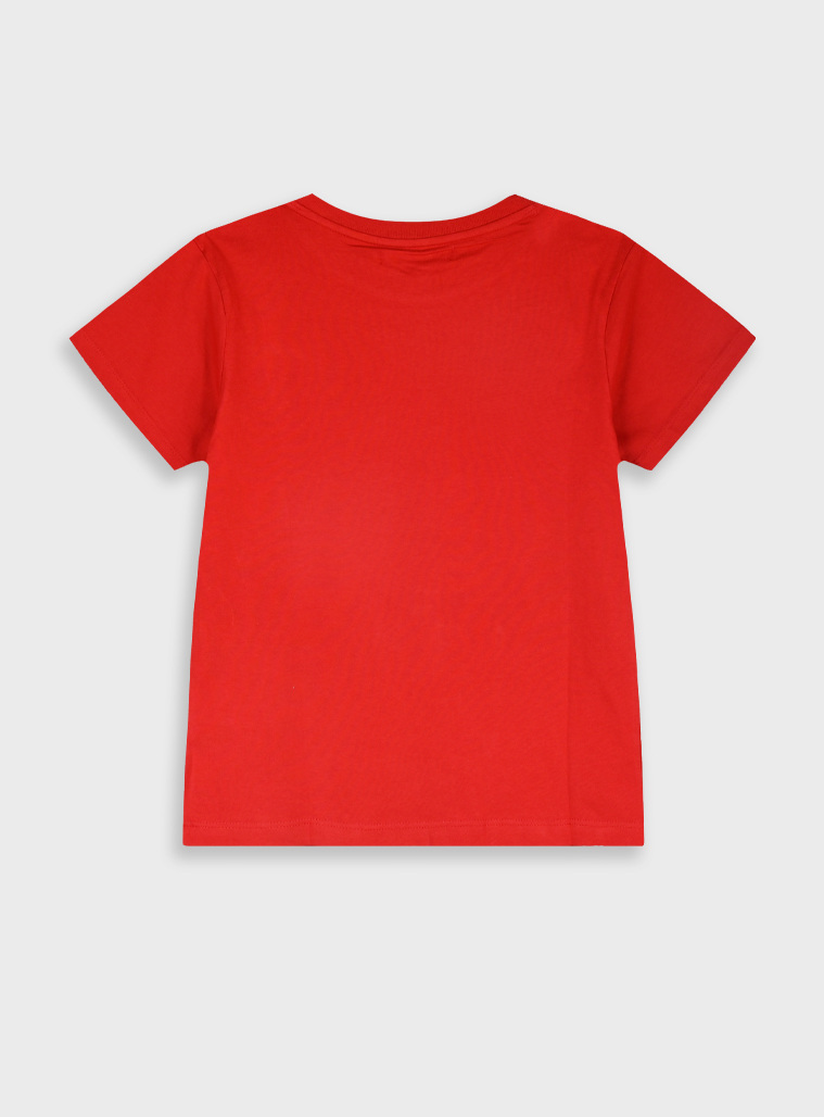 Basic Line t-shirt for boys | RED