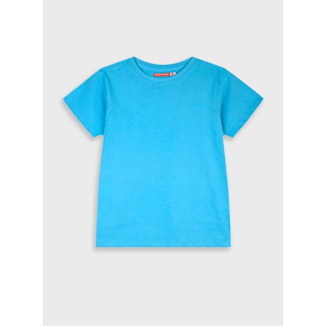 Basic Line t-shirt for boys | TURQUOISE