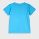Basic Line t-shirt for boys | TURQUOISE